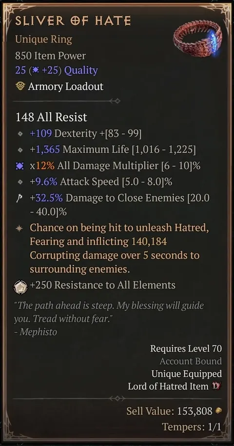 Sliver of Hate